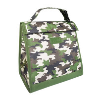 Sachi Insulated Kids Lunch Pouch - Camo Green