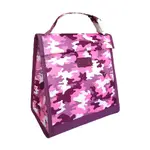 Sachi Insulated Kids Lunch Pouch - Camo Pink