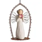 Willow Tree - Ornament with Trellis - Angel of the heart