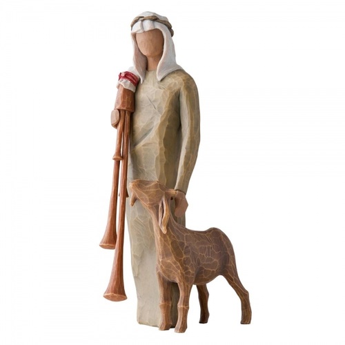 Willow Tree - Nativity Collection - Zampognaro Shepherd with Bagpipe