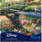 Thomas Kinkade Disney 750pc Puzzle - Alice in Wonderland