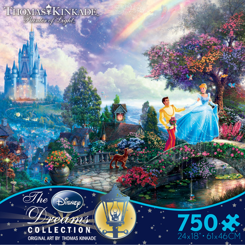 Thomas Kinkade Disney 750pc Puzzle - Cinderella
