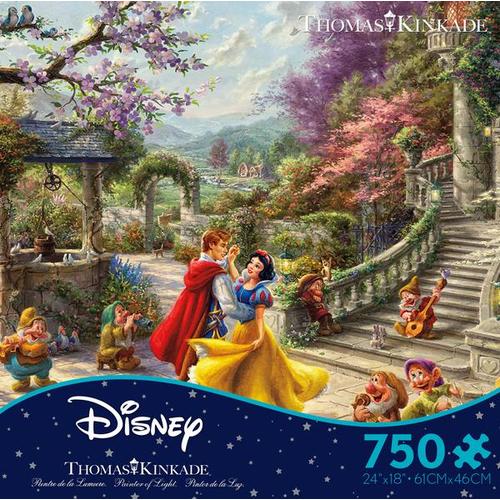 Thomas Kinkade Disney 750pc Puzzle - Snow White Sunlight