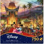 Thomas Kinkade Disney 750pc Puzzle - Mickey And Minnie Hollywood