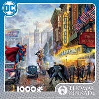 Thomas Kinkade Dc Comics 1000pc Puzzle - The Trinity
