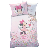 Disney Minnie Mouse Quilt Cover Set - Single - Bloom 