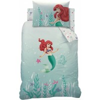 Disney Princess The Little Mermaid Quilt Cover Set - Single - Ariel Under The Sea