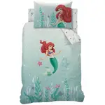 Disney Princess The Little Mermaid Quilt Cover Set - Single - Ariel Under The Sea