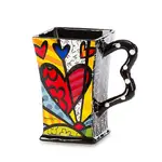 Romero Britto Square Mug - A New Day