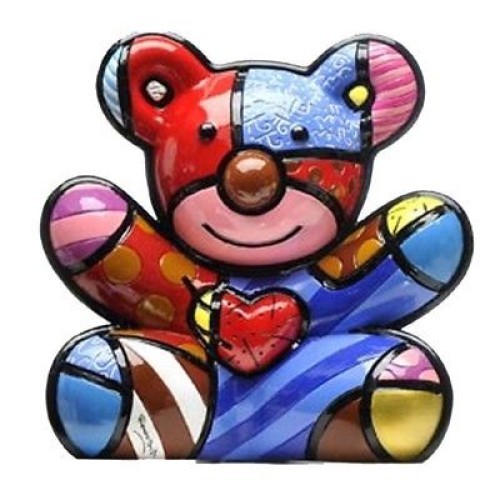 Romero Britto Figurine - Limited Edition Cuddly Bear