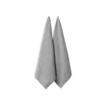Eco Recycled - Light Grey Tea Towel 2 Pack
