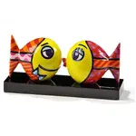 Romero Britto Figurine - Double Fish