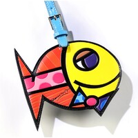 Romero Britto Luggage Tag - Fish