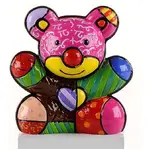 Romero Britto Figurine - Mini Pink Teddy Bear