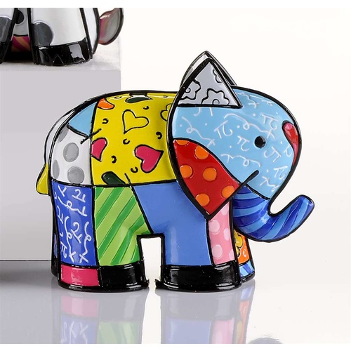 Romero Britto Figurine - Mini Elephant - India