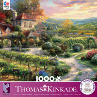 Thomas Kinkade 1000pc - Wine Country Living