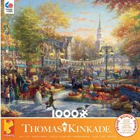 Thomas Kinkade 1000pc - The Pumpkin Festival