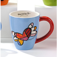 Romero Britto Mug - Flying Heart