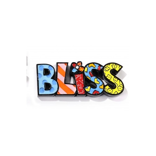 Romero Britto Mini Decor Words - Bliss