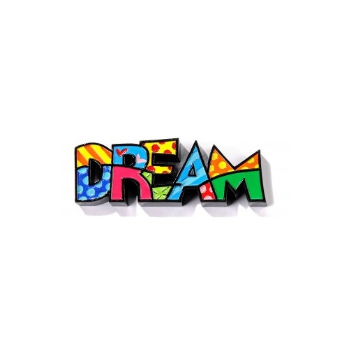 Romero Britto Mini Decor Words - Dream