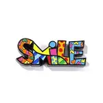 Romero Britto Mini Decor Words - Smile