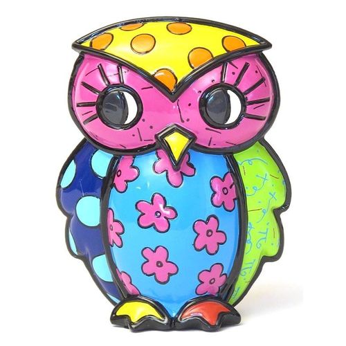 Romero Britto Figurine - Truth Owl
