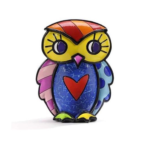 Romero Britto Figurine - Courage Owl