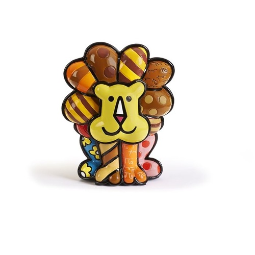 Romero Britto Limited Release Animal - Lion Faith