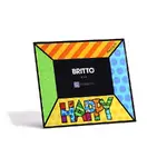 Romero Britto Glass Photo Frame - Happy