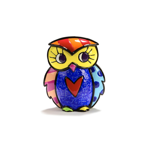 Romero Britto Figurine - Mini Owl