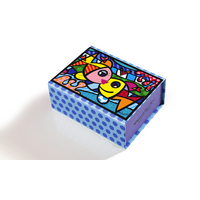 Romero Britto Boxed Memo Pads - Deeply in Love