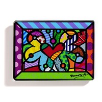 Romero Britto Glass Magnet - Heart