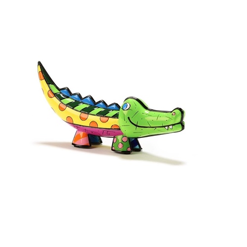 Romero Britto Limited Edition Figurine - Crocodile