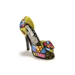 Romero Britto Miniature Shoe Figurine - Stiletto