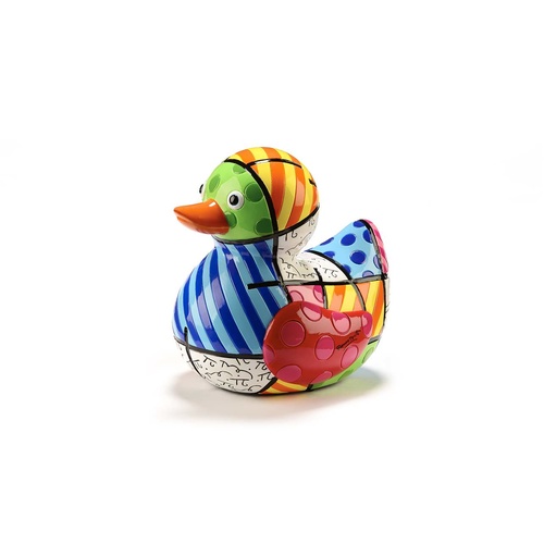 Romero Britto Limited Edition Figurine Duck - Joy