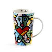 Romero Britto Mug - Heart