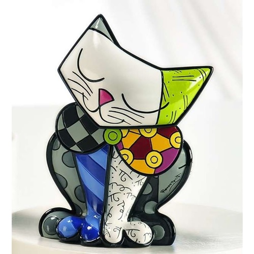 Romero Britto Limited Release Animal - Happy Cat