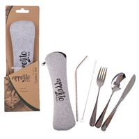 Appetito Traveller's Stainless Steel Cutlery Set