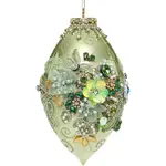 Mark Roberts King's Jewel Finial Hanging Ornament - Green