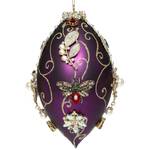Mark Roberts King's Jewel Finial Hanging Ornament - Purple