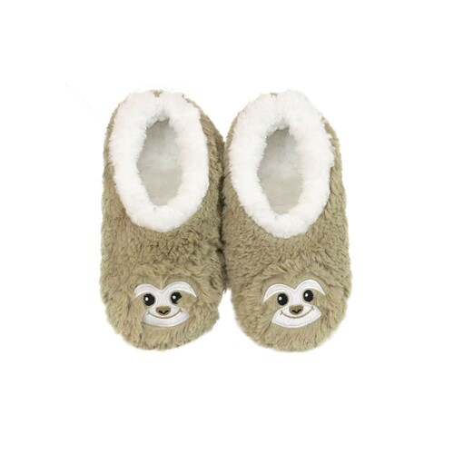 Slumbies Ladies Furry Foot Pals - Sloth