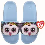 Beanie Boos Sequin Slides - Owen the Multicolour Owl
