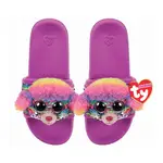 Beanie Boos Sequin Slides - Rainbow the Multicolour Poodle
