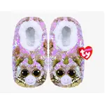 Beanie Boos Sequin Slipper Socks - Fantasia The Multicoloured Unicorn