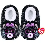 Beanie Boos Sequin Slipper Socks - Kiki the Grey Cat