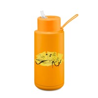 Disney x Frank Green Reusable Bottle - Ceramic 1L Limited Edition Disney Tumeric Best Friends Straw Lid