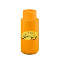 Disney x Frank Green Reusable Bottle - Ceramic 1L Limited Edition Disney Tumeric Best Friends Push Button Lid