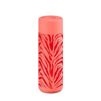Disney x Frank Green Reusable Bottle - Ceramic 595ml Limited Edition Disney Living Coral Animal Print Push Button Lid