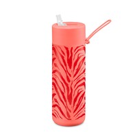 Disney x Frank Green Reusable Bottle - Ceramic 595ml Limited Edition Disney Living Coral Animal Print Straw Lid