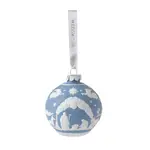 Wedgwood Christmas Nativity Ornament - Blue